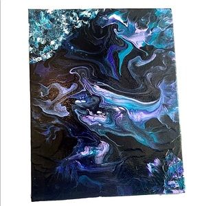 11x14” canvas abstract painting